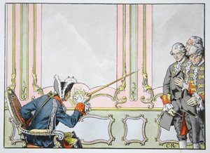 Frederick the Great love of justice